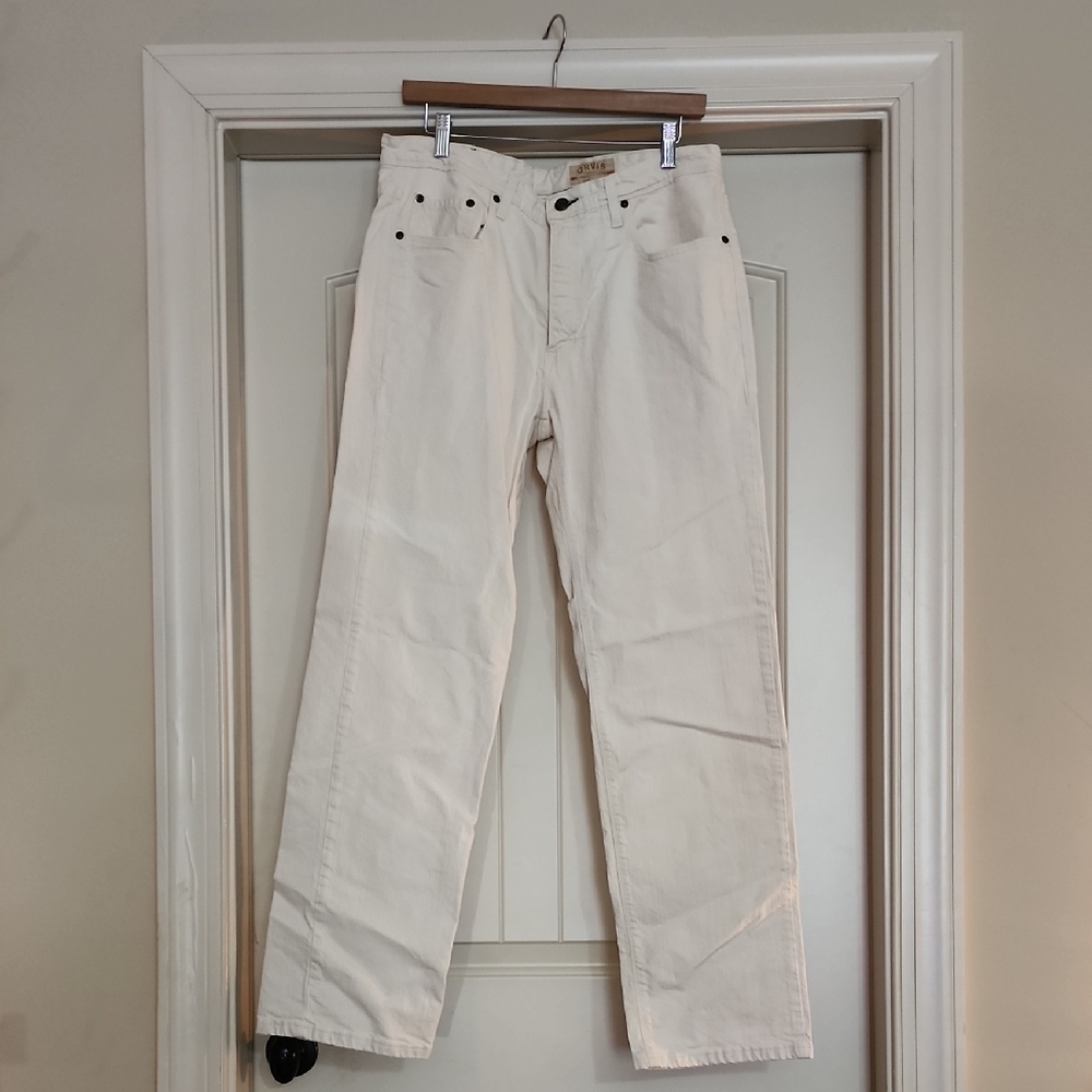 Men's White Jeans